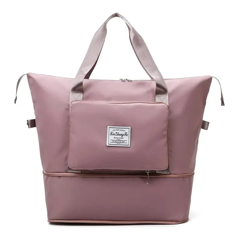 Medium Size Luggage – Foldable Large Capacity Travel Duffel