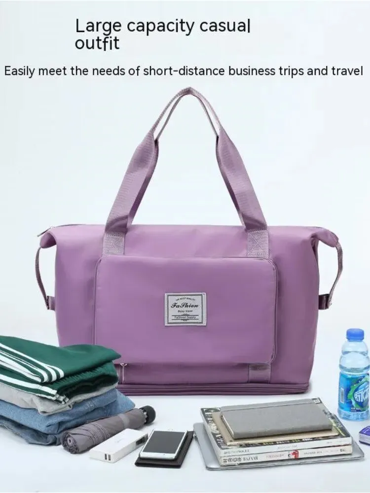 Medium Size Luggage – Foldable Large Capacity Travel Duffel