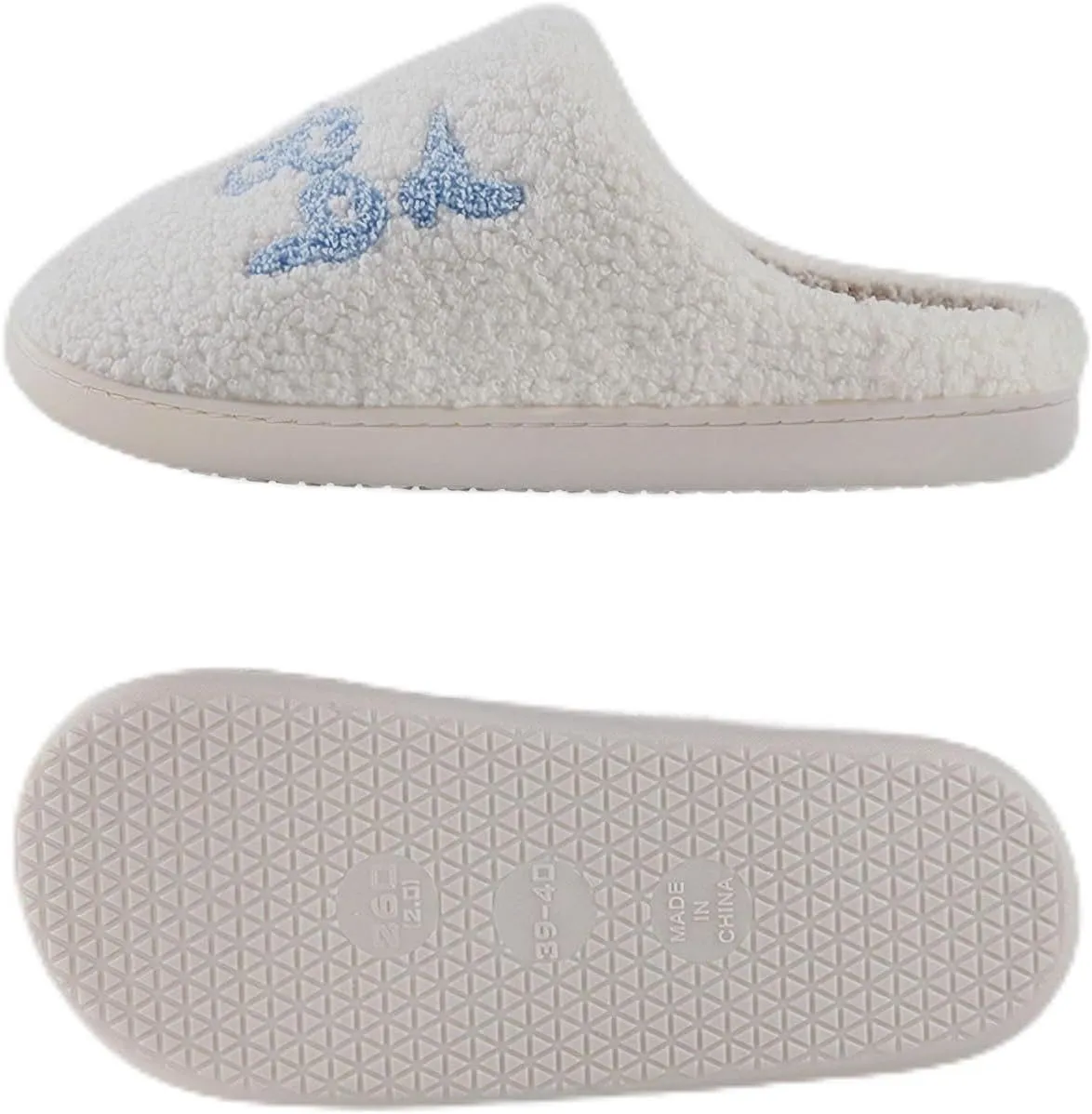 Meet Me at Midnight Slippers Lavender Haze Slippers Warm Fuzzy Slippers Cozy House Slippers for Women and Men