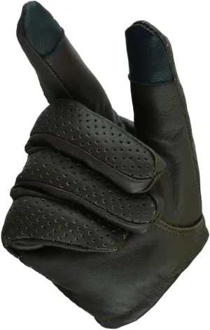 Men's Air Pro Sport Motorcycle, Driving, Police Patrol Summer Glove Water Resistant Leather