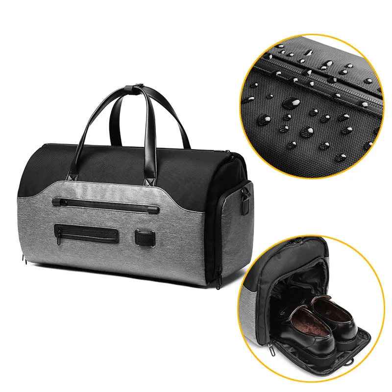 Men's Foldable Short-distance Waterproof Multifunctional Suit Backpacks