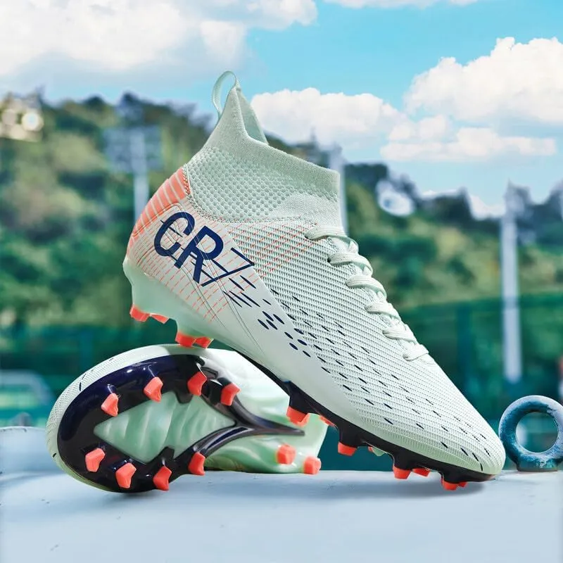 Men's Soccer Shoes Boys Students Grass Training Shoes Outdoor Football Shoes Unisex
