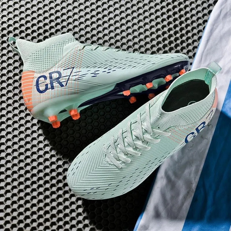 Men's Soccer Shoes Boys Students Grass Training Shoes Outdoor Football Shoes Unisex