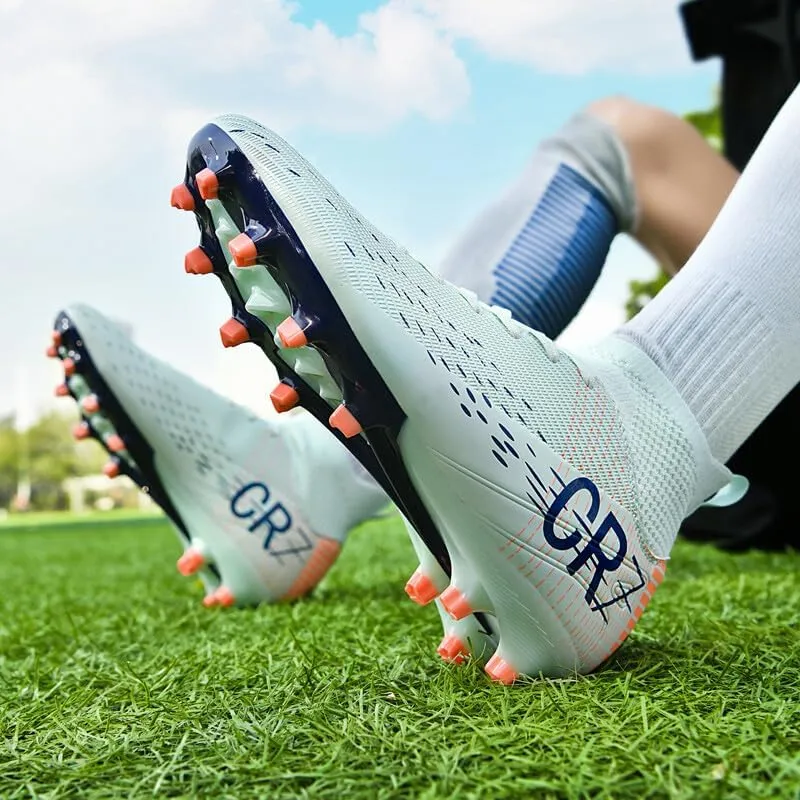Men's Soccer Shoes Boys Students Grass Training Shoes Outdoor Football Shoes Unisex