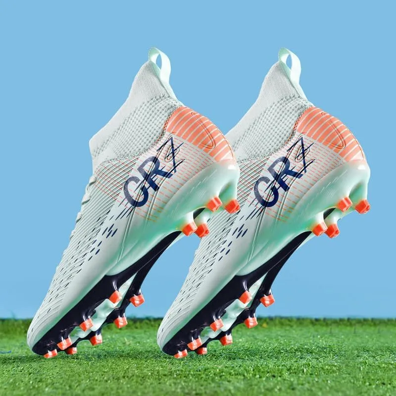 Men's Soccer Shoes Boys Students Grass Training Shoes Outdoor Football Shoes Unisex