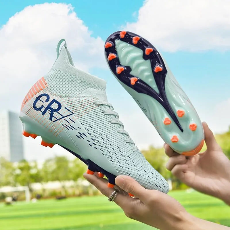 Men's Soccer Shoes Boys Students Grass Training Shoes Outdoor Football Shoes Unisex