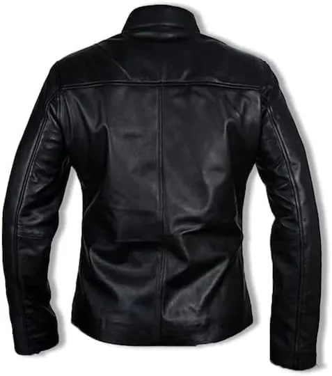 Mens Steve McQueen Jacket Le Mans Multi Colors Gulf Stripes Racing Biker Leather Jacket