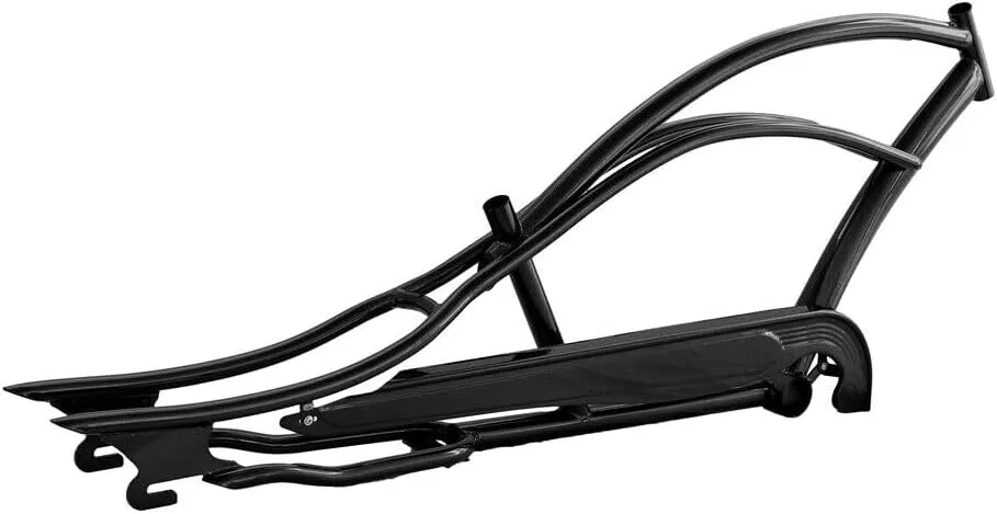 MICARGI 26-inch Stretch Cruiser Steel Frame and Chain Guard for 1/3/7-Speed Coaster/Disc Brake Multi-Color