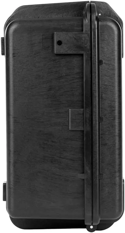 Monoprice Weatherproof Hard Case with Customizable Foam - Shockproof, IP67 Level Dust and Water Protection Up to 1 Meter Depth , 19in x 16in x 8in, 28.5 Liter, Black - Pure Outdoor Collection
