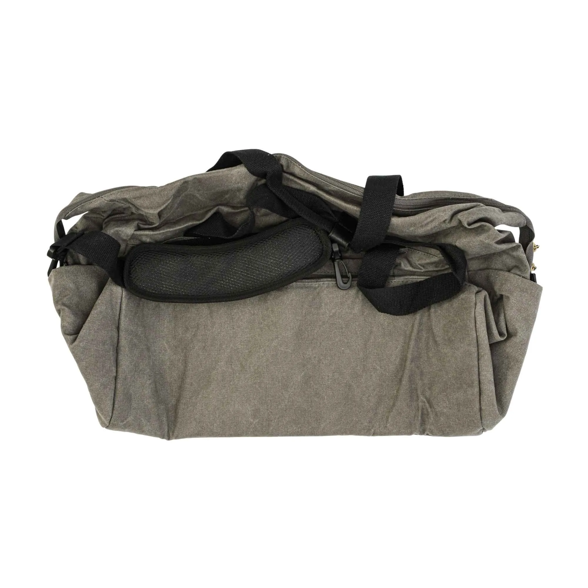 Mosafer Bag-smart Light Grey Duffle Canvas, Size: 51X33X23cm