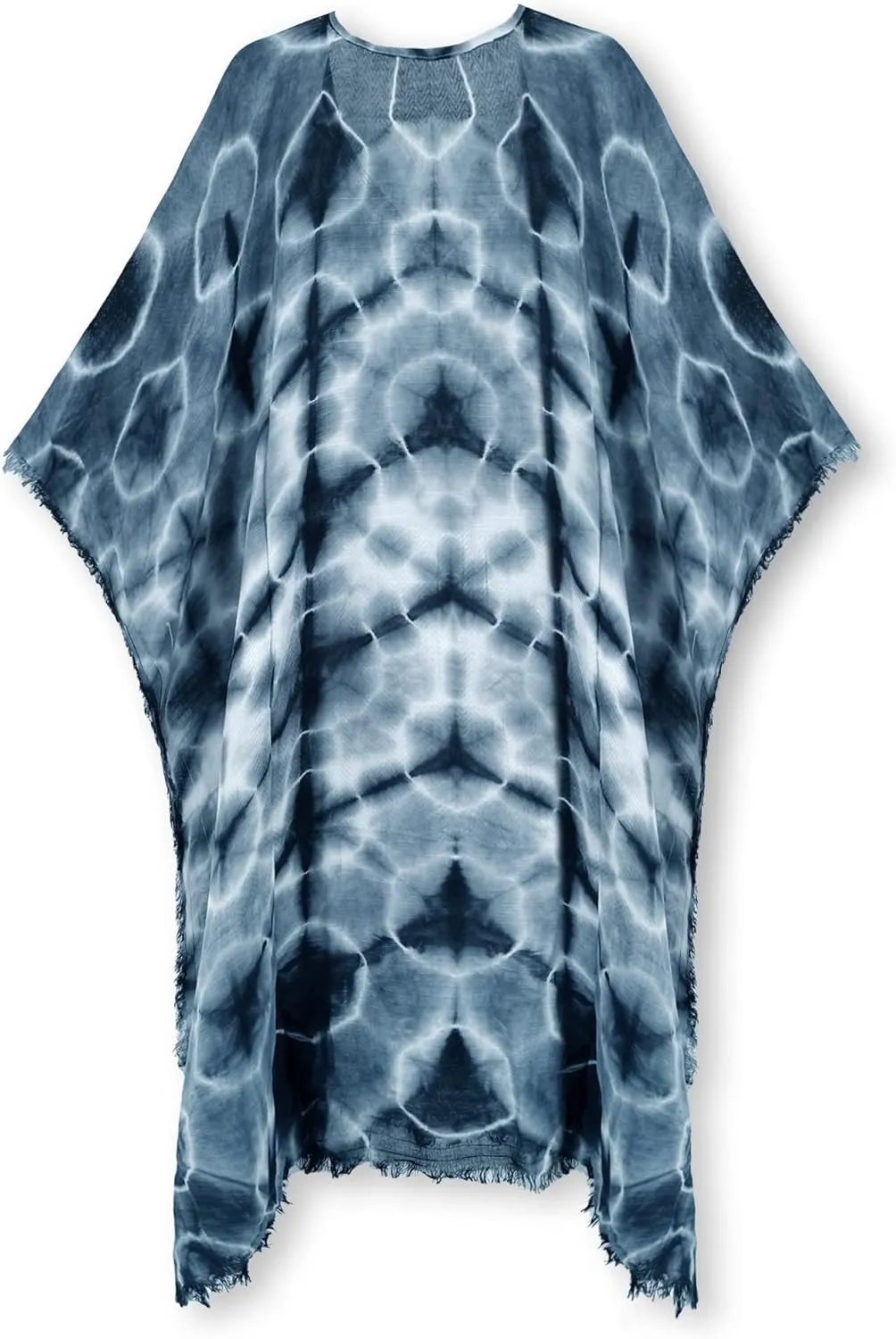 Moss Rose Women's Swimsuit Cover up Beach Kaftan for Bathing Suit with Floral Pattern