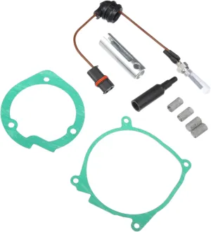Motoforti Glow Plug Repair Kit with Glow Pin Screen, 12V 2KW Air Diesel Parking Heater Service Kit, for Eberspaecher Airtronic, Metal, Green