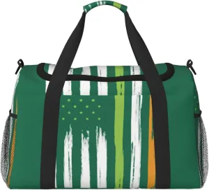 National Flag Travel Duffel Bag Large Foldable Waterproof Overnight Bag For Beach Swim Bags Pool Sports Gym