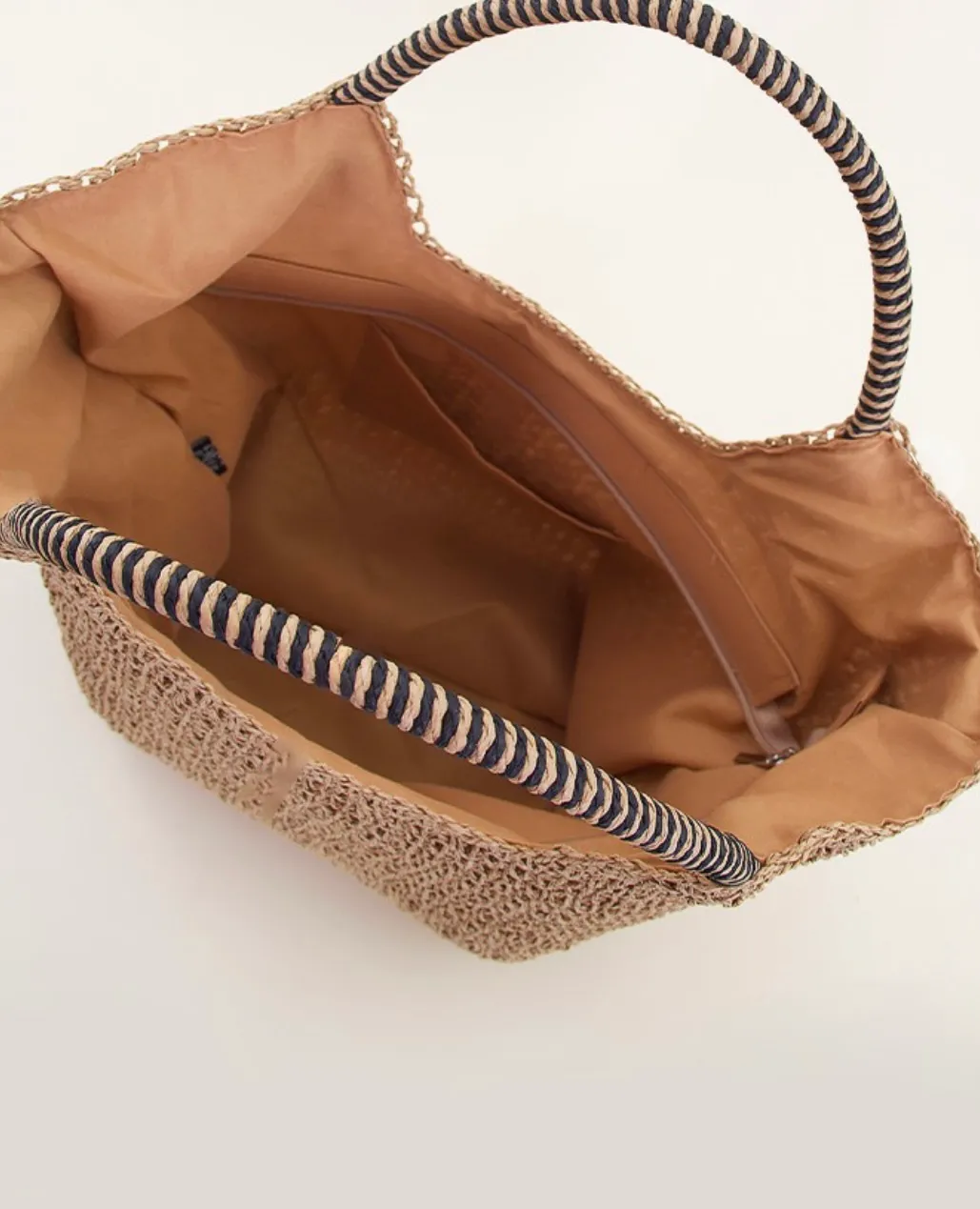 Natural Oversize Restort Straw Beach Tote Bag