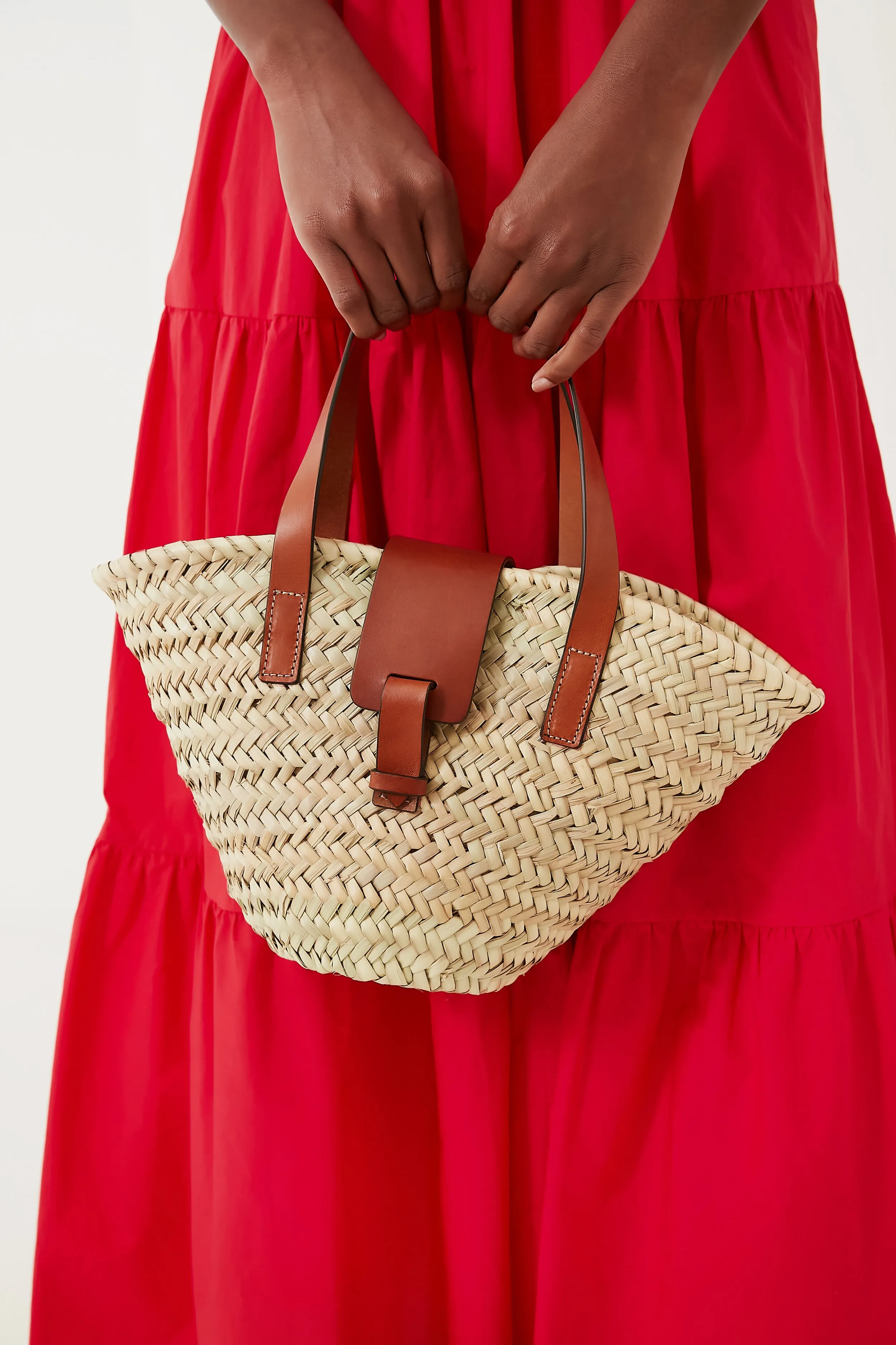 Natural Straw Tote