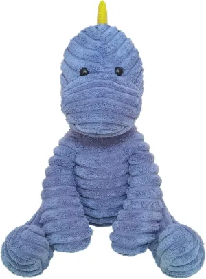 Navy Blue Plush Dinosaur Stuffed Animal Toy, Soft Cuddly Plushie Hugger Toy for Boys & Girls, Gifts for Kids or Girlfriend, 8.5 Inches