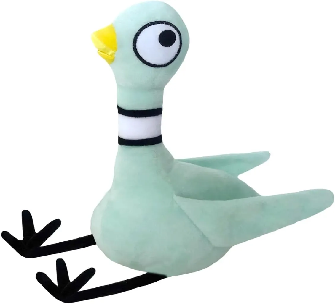 New Don't Let The Pigeon Drive The Bus Children's Book Character Pigeon Plush Toy, Boys and Girls Children's Gift