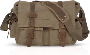 New Vintage Messenger Bag Satchel Bag bag Bookbag Casual Travel Shoulder Bag