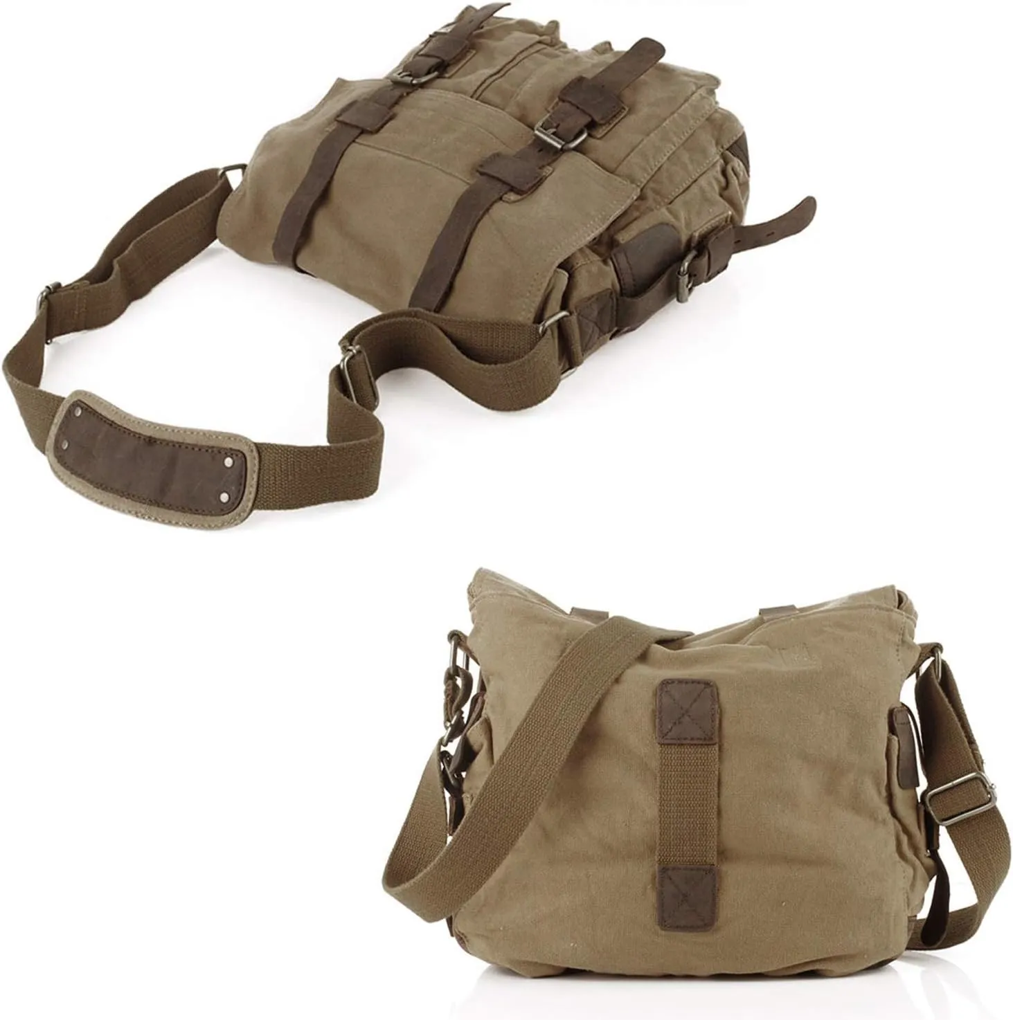 New Vintage Messenger Bag Satchel Bag bag Bookbag Casual Travel Shoulder Bag