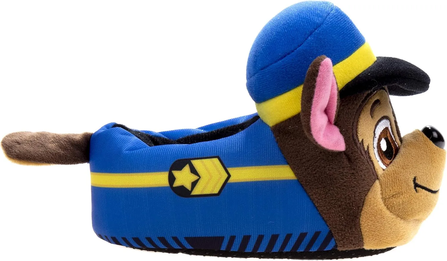 Nickelodeon Boys’ Paw Patrol Slippers –Plush Fuzzy Slippers: Chase, Marshall (Toddler/Boy)