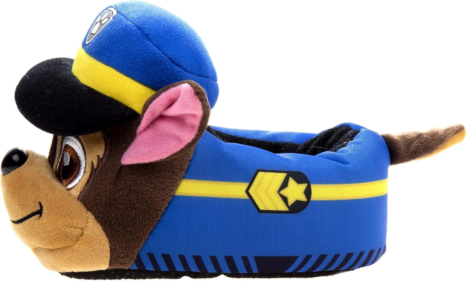 Nickelodeon Boys’ Paw Patrol Slippers –Plush Fuzzy Slippers: Chase, Marshall (Toddler/Boy)