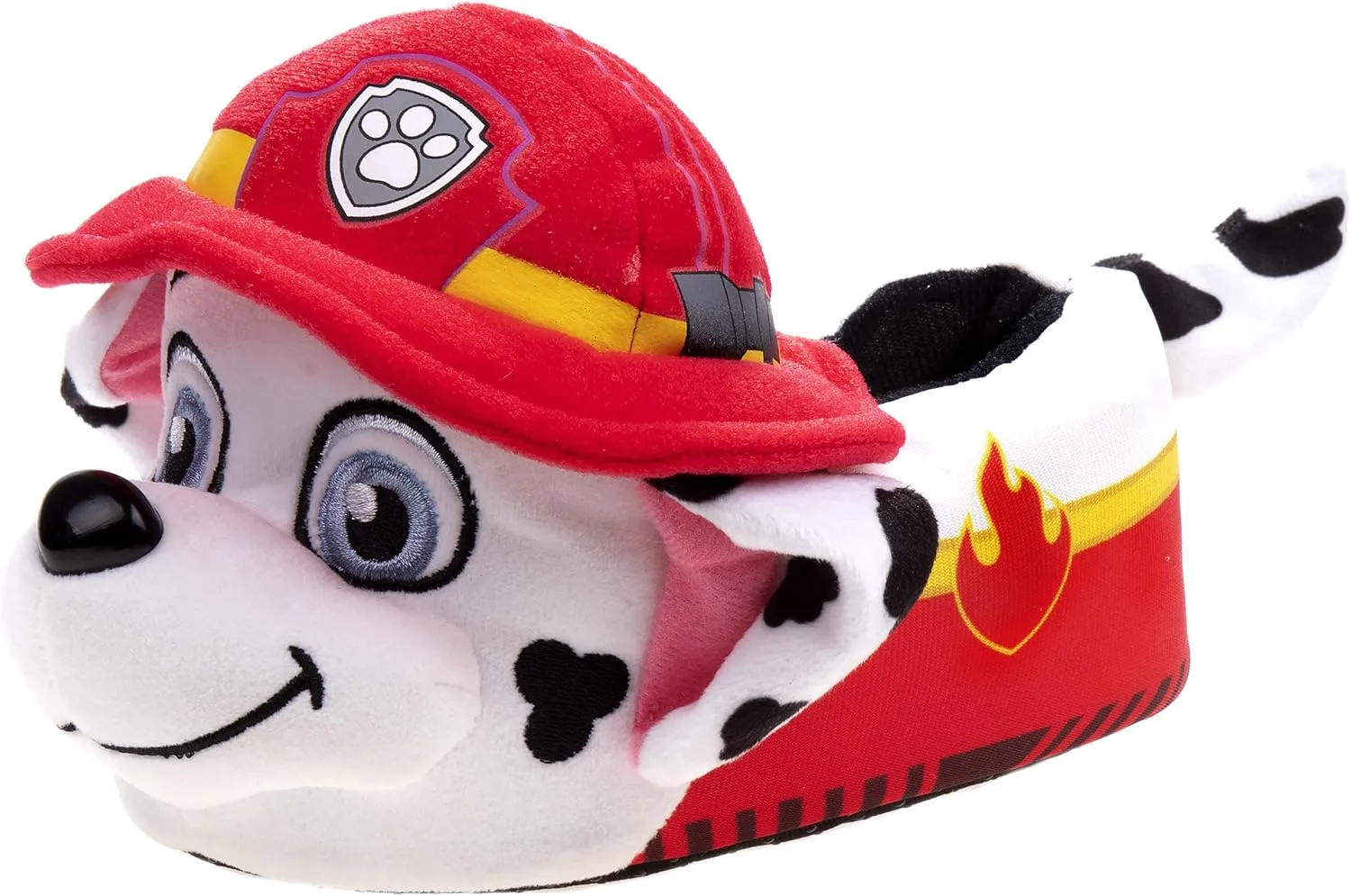Nickelodeon Boys’ Paw Patrol Slippers –Plush Fuzzy Slippers: Chase, Marshall (Toddler/Boy)