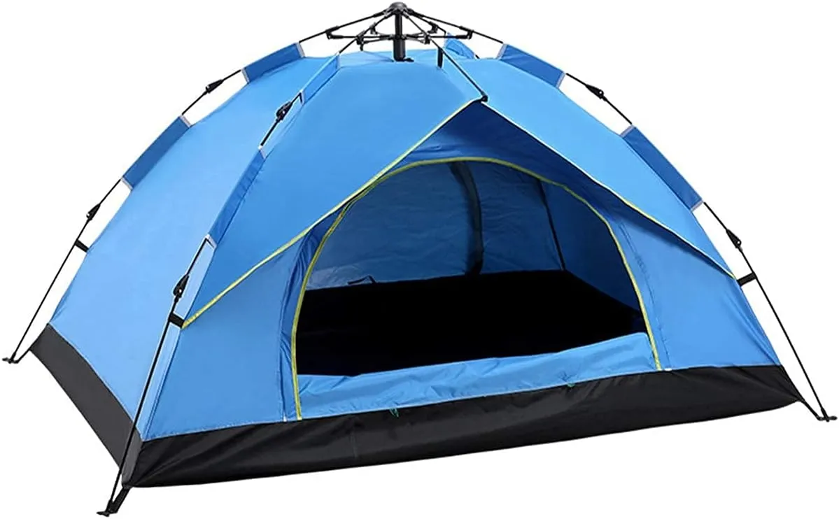 NIEH Pop-Up Portable Camping Automatic Tent,2-4 Person Camping Tent for Outdoor,Hiking,Camping,Mountaineering and Travel