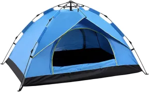 NIEH Pop-Up Portable Camping Automatic Tent,2-4 Person Camping Tent for Outdoor,Hiking,Camping,Mountaineering and Travel