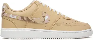Nike Womens Court Vision Low Sesame/Multi-Color Sail Size 7