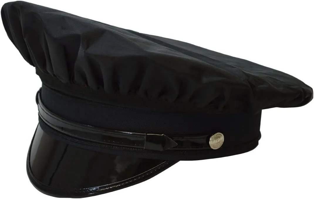 OBRV-CAP Reversible Rain Cap for Officer Hat, One Size, ORANGE/BLACK