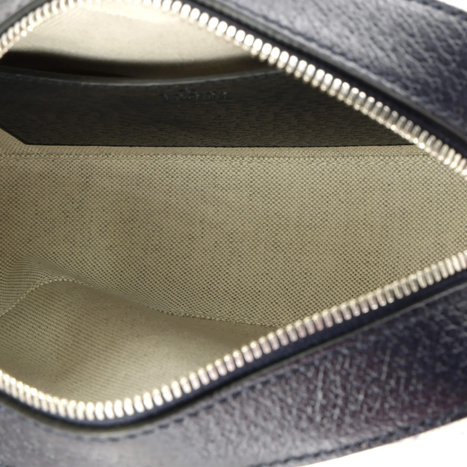 Ophidia Camera Shoulder Bag GG Coated Canvas with Leather Small