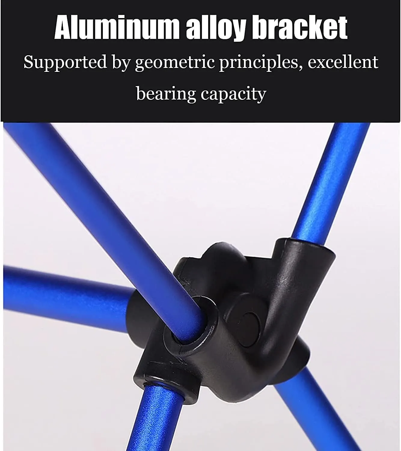 Outdoor Chair Folding Camping Chair Portable Lightweight Folding Camp Chairs with Storage Bag, Aluminum Alloy Fishing Seat for Hiking Travel Picnic Camping Chair Foldable Chair (B One Size)