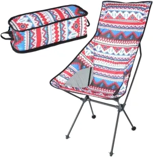 Outdoor Chair Folding Camping Portable Fishing Lounge Lightweight Storage Foldable