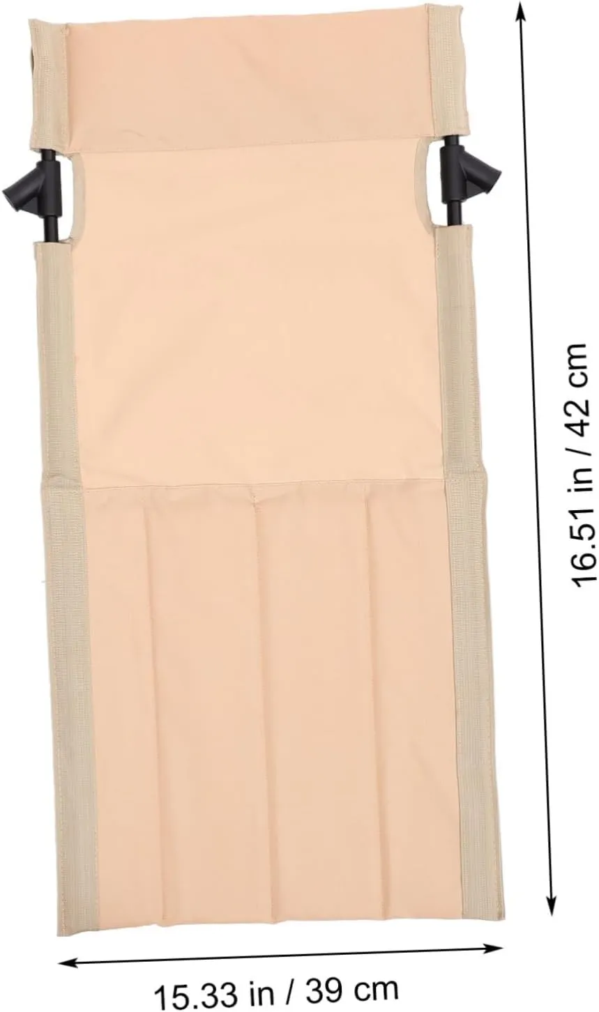 Outdoor Folding Beach Chair Sunbathing Chair Folding Hiking Chair Stadium Seat Travel Lounge Folding