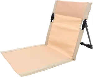 Outdoor Folding Beach Chair Sunbathing Chair Folding Hiking Chair Stadium Seat Travel Lounge Folding