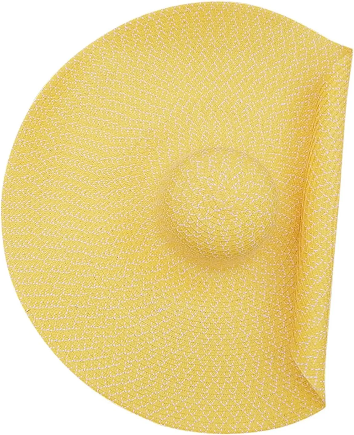 Oversized Beach Straw Hats for Women Floppy, Extra Large Sun Visor Hat Wide Brim Summer Roll Up Beach Hat Women Foldable