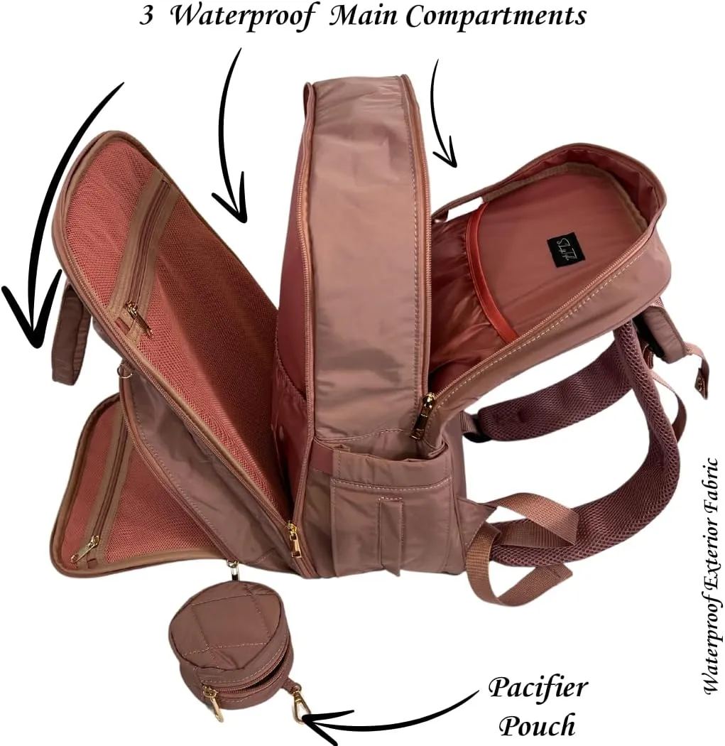 Oversized Mommy Diaper Bag - Travel & Hospital Bag for Baby