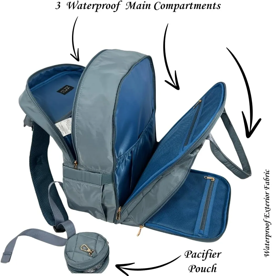 Oversized Mommy Diaper Bag - Travel & Hospital Bag for Baby