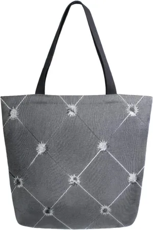 Oyihfvs Canvas Tote Grocery Bag, Women Large Shoulder Bag, Reusable Grocery Handbag