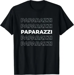 Paparazzi Funny Dad Photographer Retro Camera T-Shirt