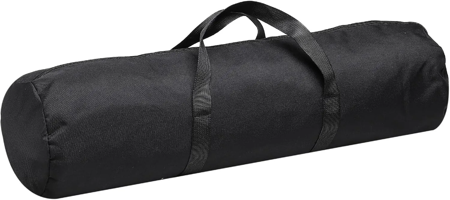 PATIKIL Folding Camping Chair Replacement Bag 31.5" x 5.5", Portable Camping Storage Tent Bag with Handle Strap for Outdoor Camping Hiking Travel, Black