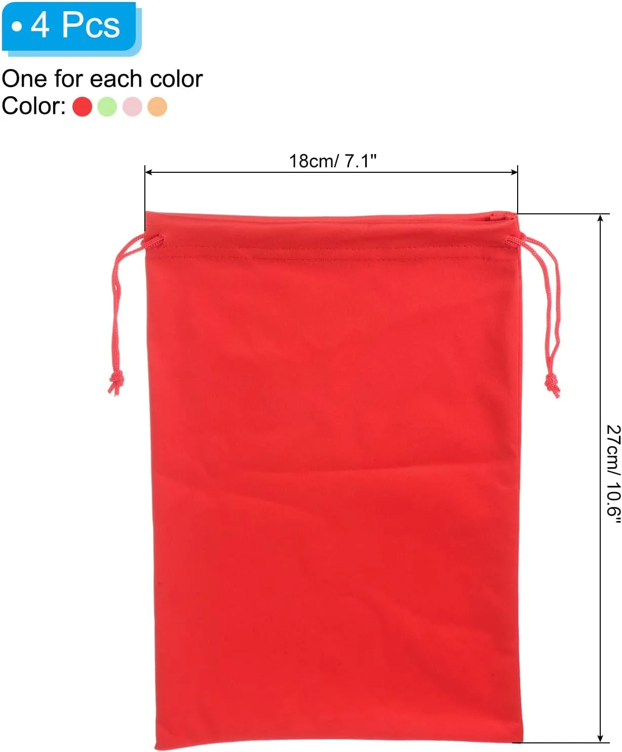 PATIKIL Ski Goggle Bag Microfiber Snow Goggles Case Cover Storage Sleeve Drawstring Pouch