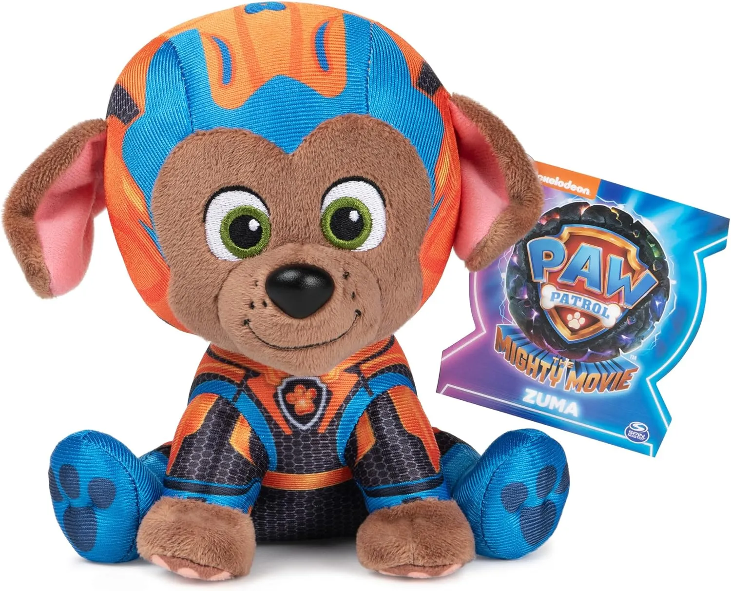 Paw Patrol GUND The Mighty Movie Zuma Stuffed Animal, Plush Toy for Ages 1 and Up, 15.24cm