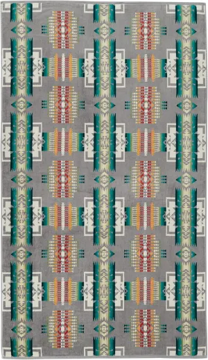 Pendleton Oversized Jacquard Spa Towels in Chief Joseph Rosewood Design - 40 x 70 inches Bath Towels, 100% Cotton, Soft and Quick Dry for the Beach, Hot Tub, Pool