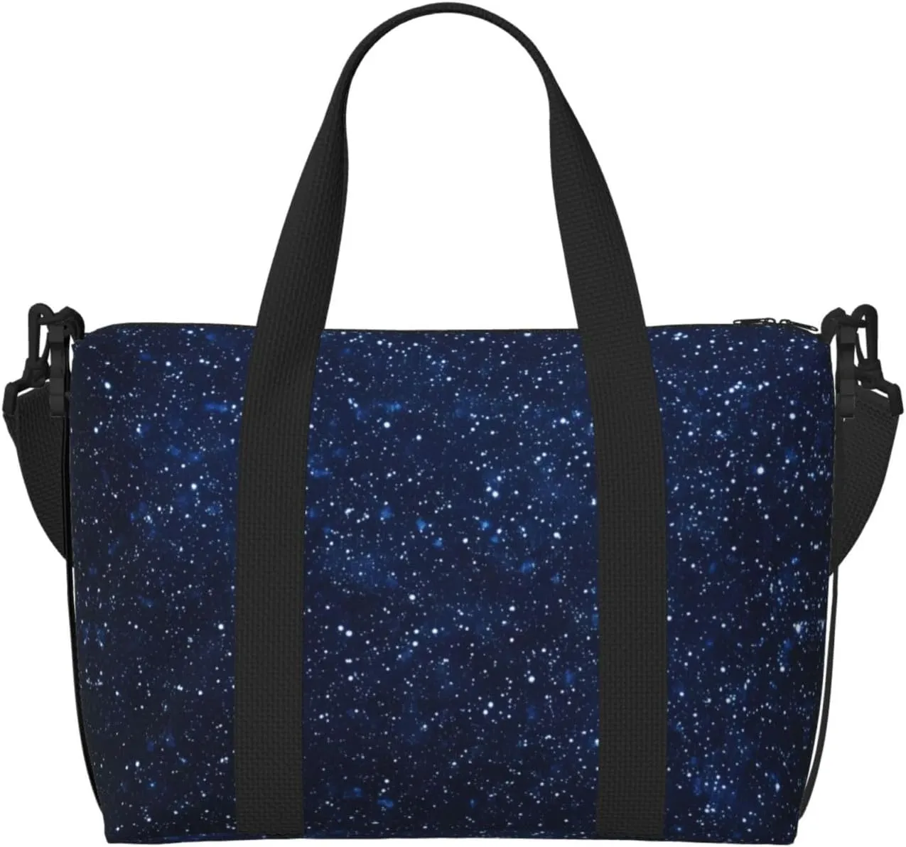Phayah Cosmic Stars Travel Duffel Bag Handbag Carry-On Luggage Bag Overnight Foldable Unisex Airline Travel Personal Items Bag