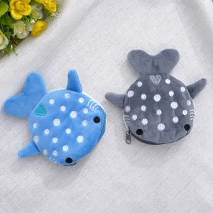 Plush Children's Shark Coin Purse Cute Cartoon Pendant