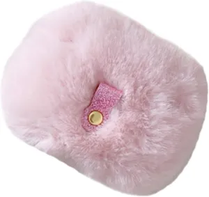 Plush Cover for Earbuds Case Adorable Earbuds Holder -Fall Earphone Sleeve