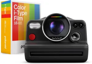 Polaroid I-2 Instant Camera Bundle with Color i-Type Film Double Pack (16 Photos) - Full Manual Control, app Enabled Analog Instant Camera with Polaroid's sharpest 3-Element Lens (6444)