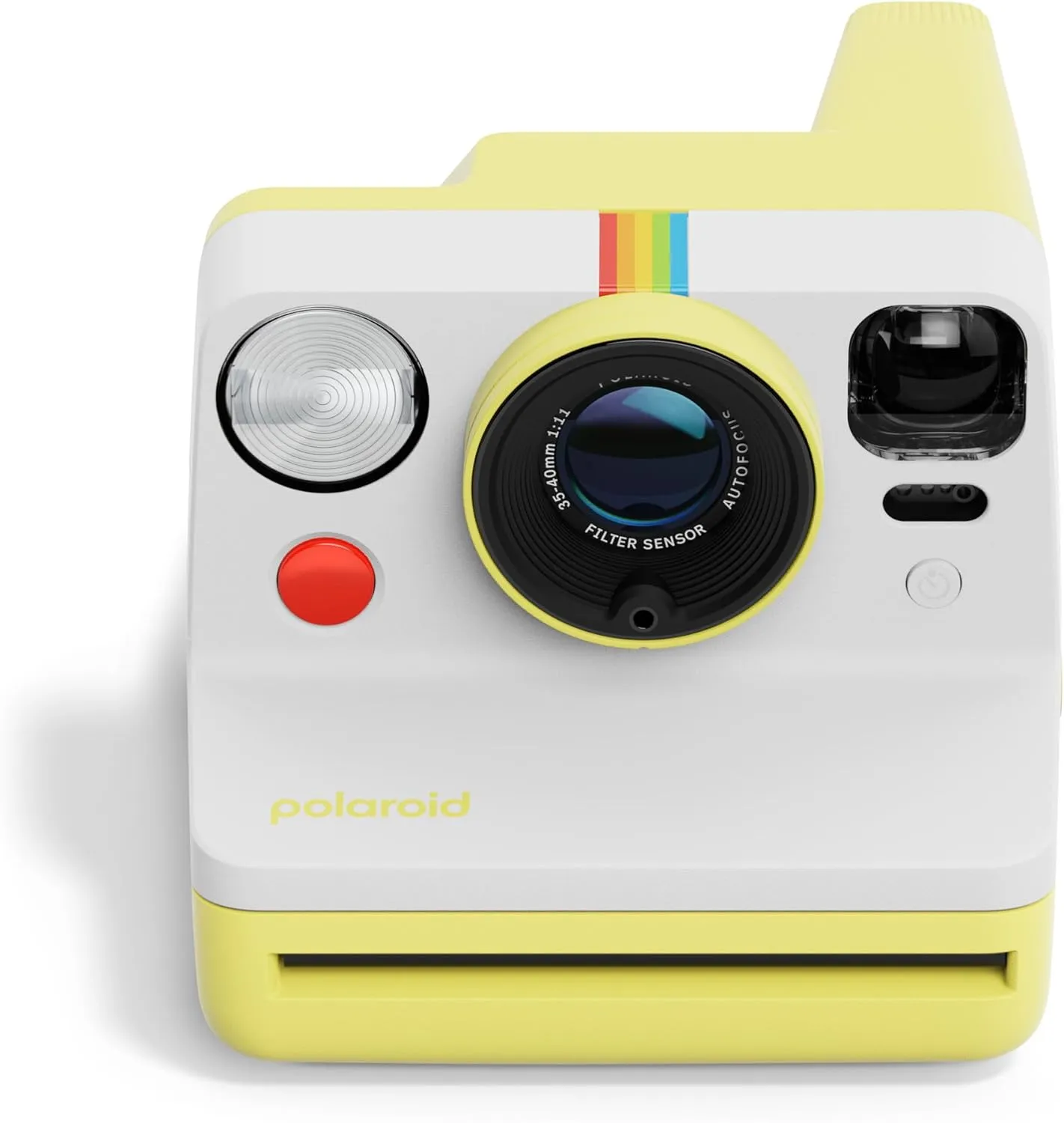Polaroid Now 3rd Generation I-Type Instant Film Camera - Yellow - Camera Only No Film (9158)