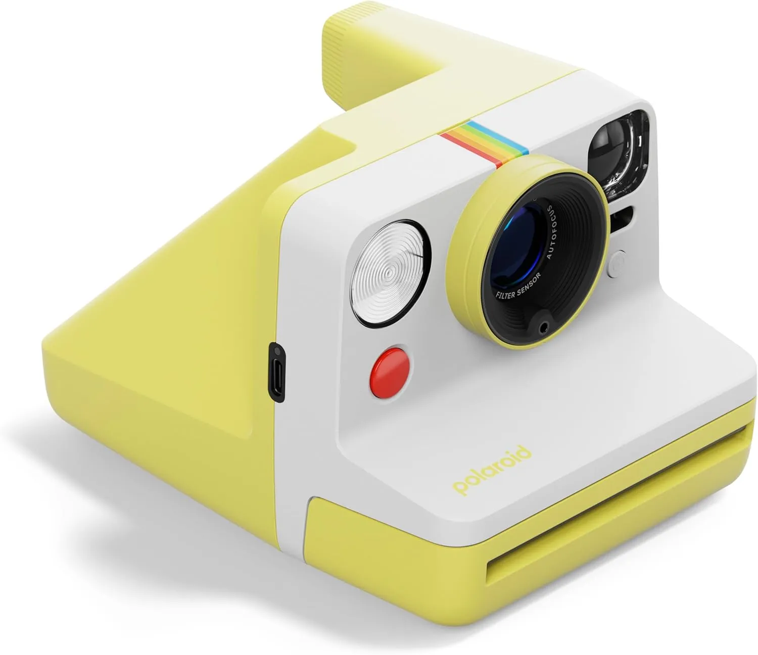 Polaroid Now 3rd Generation I-Type Instant Film Camera - Yellow - Camera Only No Film (9158)